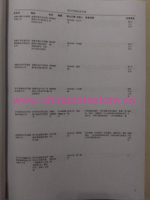 中國四川汽修企業(yè)黃頁可開展精準營銷，電話營銷、郵件營銷、傳真營銷等等多管齊下，圓您銷售冠軍夢